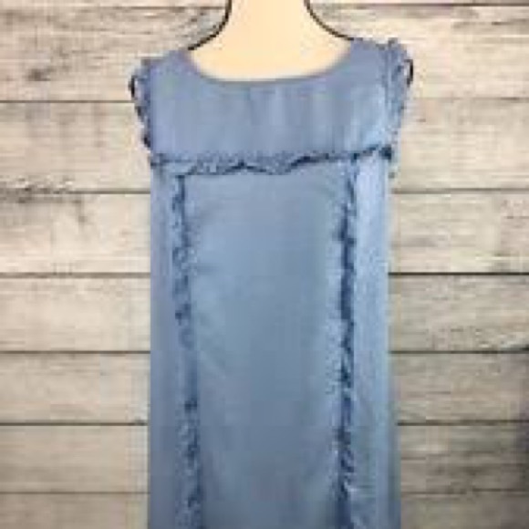 Hope & Harlow chambray shift dress NWT - Picture 1 of 2